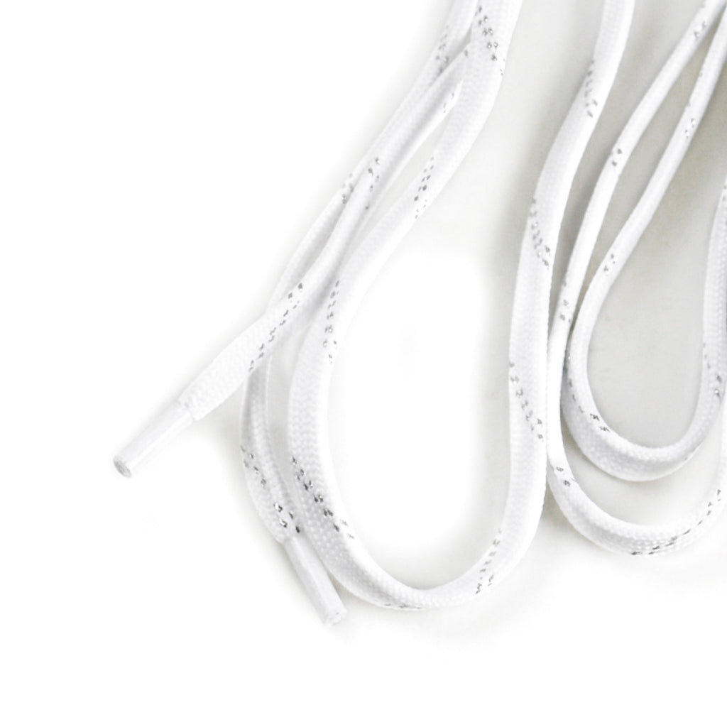 Hockey Laces  metal tips 170cm white