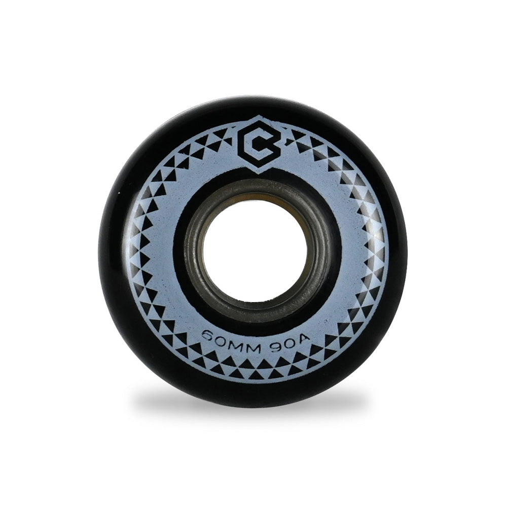 Team 60mm/90A black 4-pack