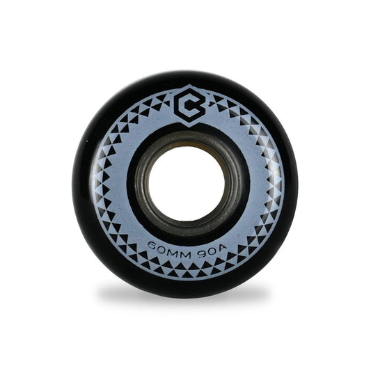 Team 60mm/90A black 4-pack