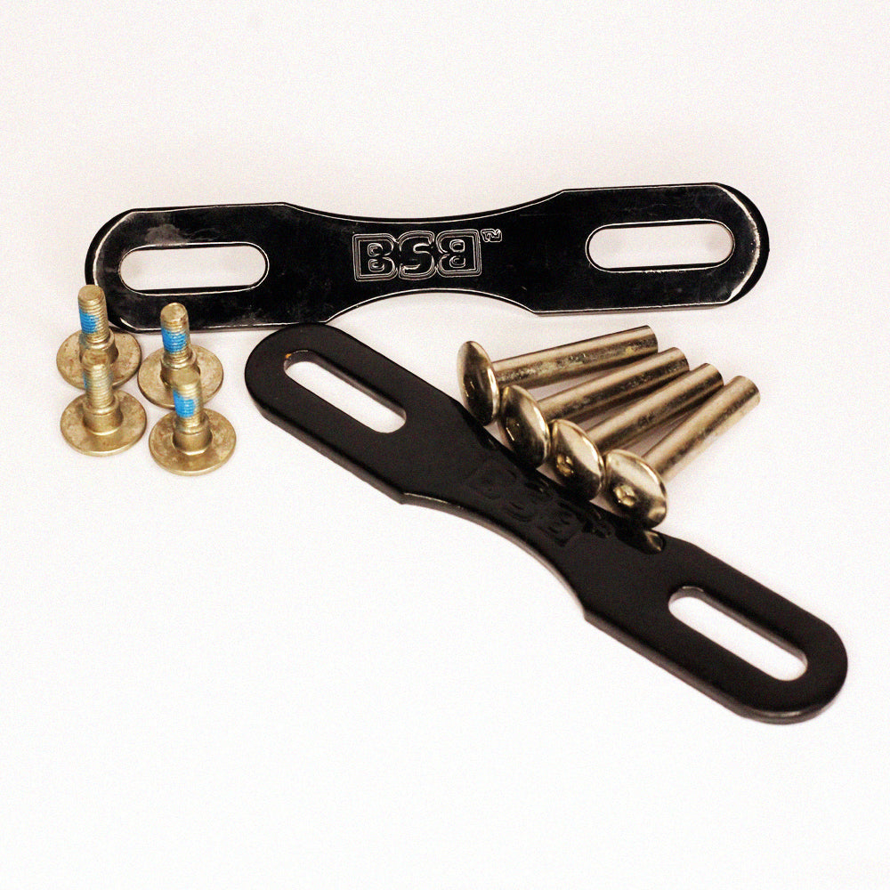 Steel grindplates black Set