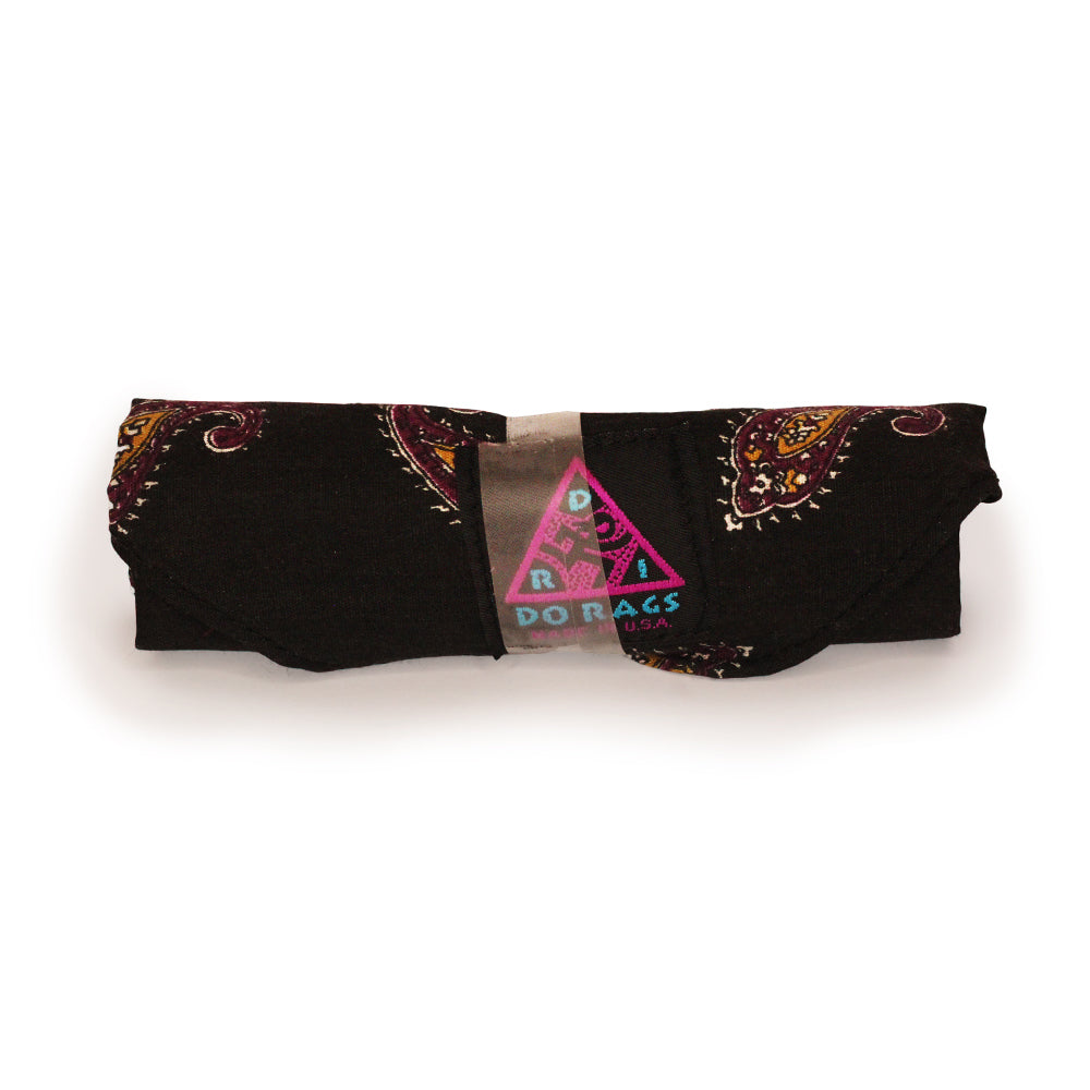 Do-Rag Paisley Black