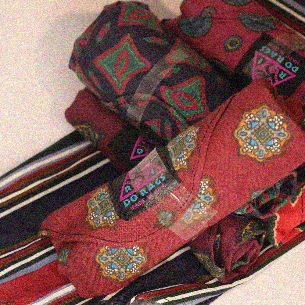 Do-Rag Round Motif Purple