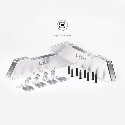 165mm Sago 100 plus 4x100mm 3x125mm 303mm silver