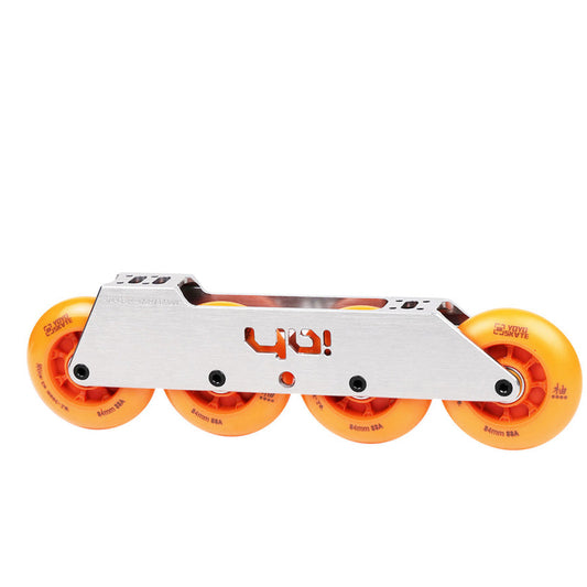165mm Sago 84 Mini 4x84mm 255mm silver + Wheels Set