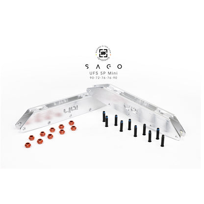 UFS Sago 5P mini 5x90/72/76mm 315mm silver