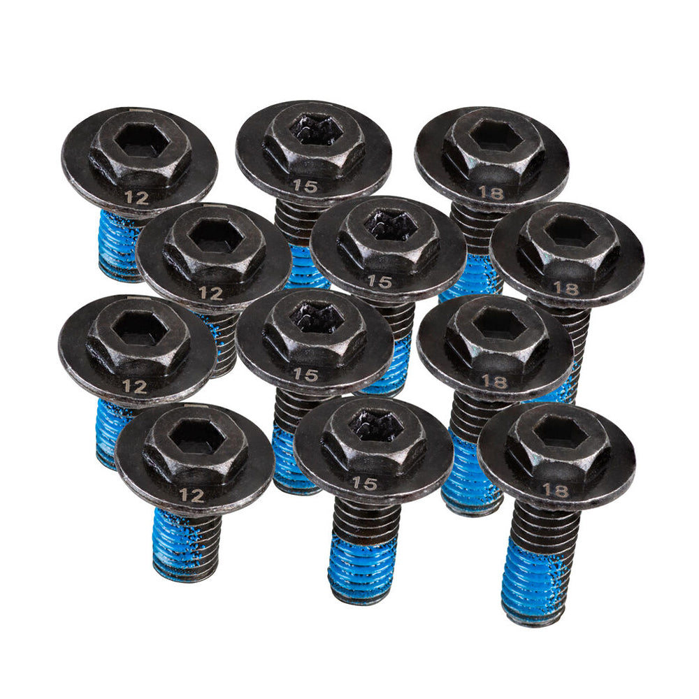 Frame Mounting Bolt Superbolts Allan/Hex M6 L15mm pcs