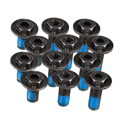 Frame Mounting Bolt Superbolts Allan/Hex M6 L15mm pcs