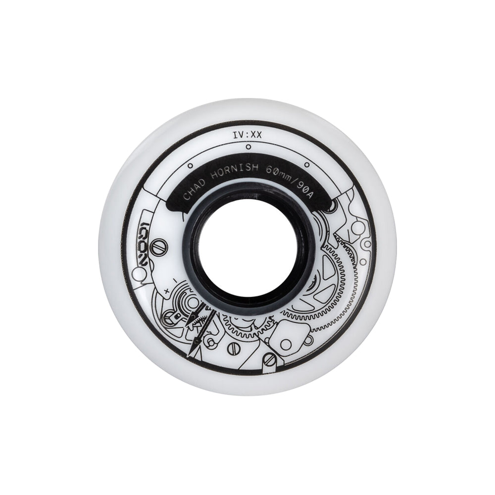 Chad Hornish 60mm/90A White 4-pack