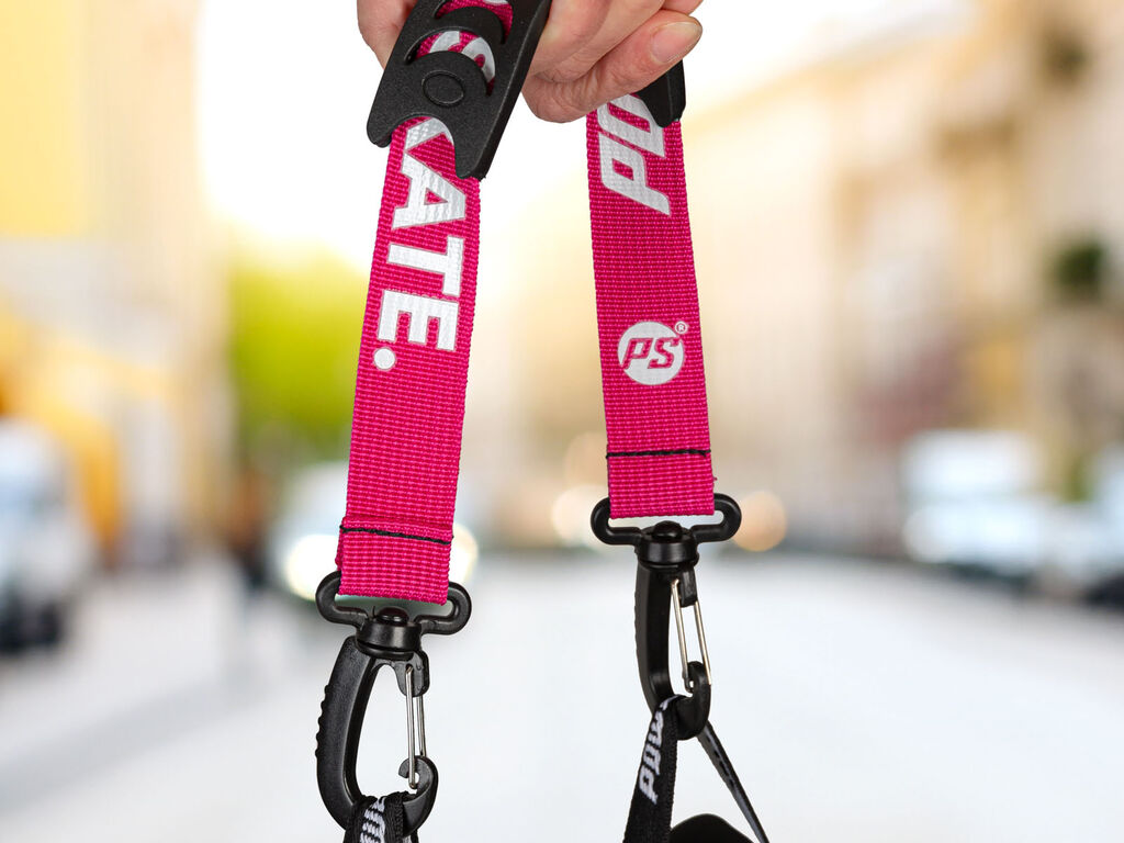 Skate Carry Strap Pink