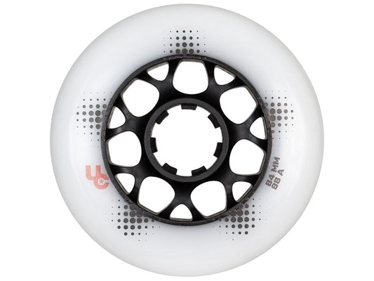 Team PRO 84mm/88A White 4-Pack