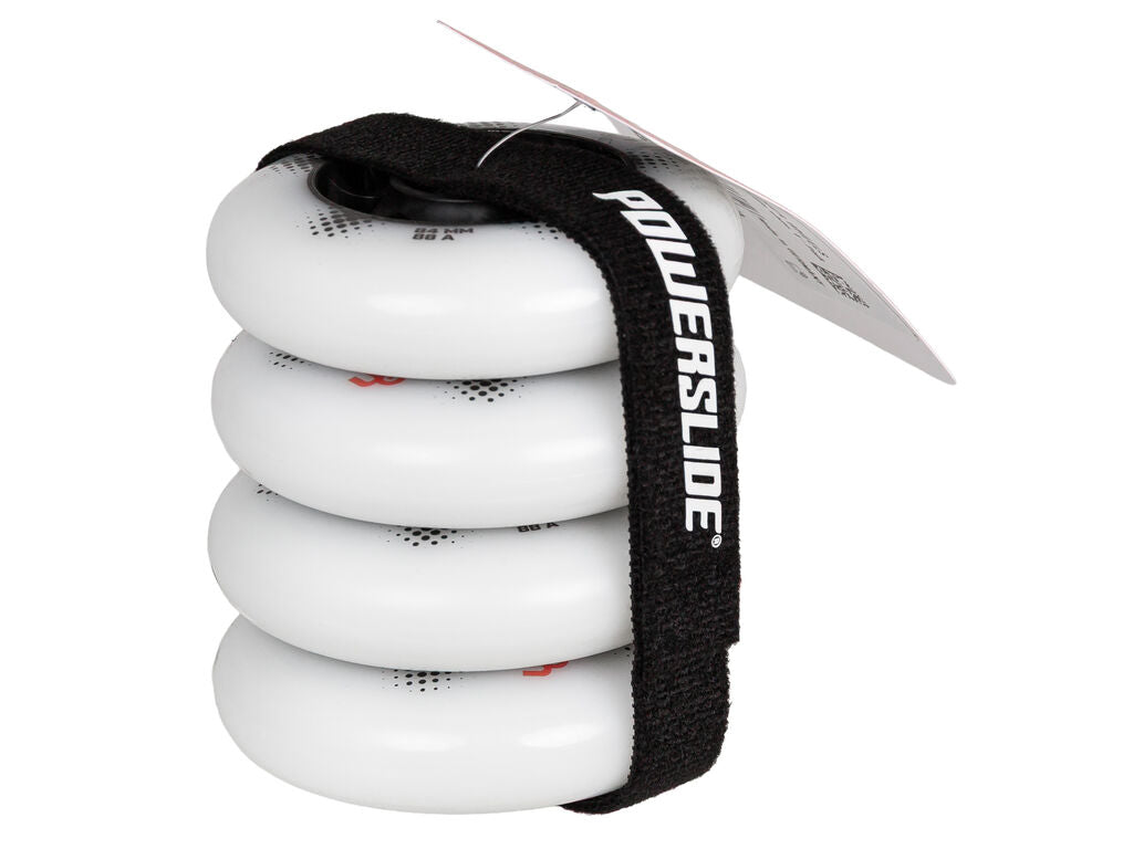 Team PRO 84mm/88A White 4-Pack