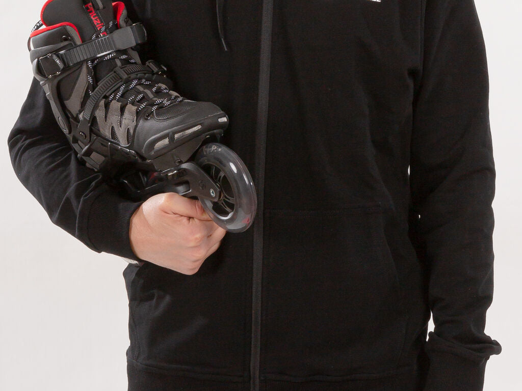 We Love To Skate Zip Hoodie black