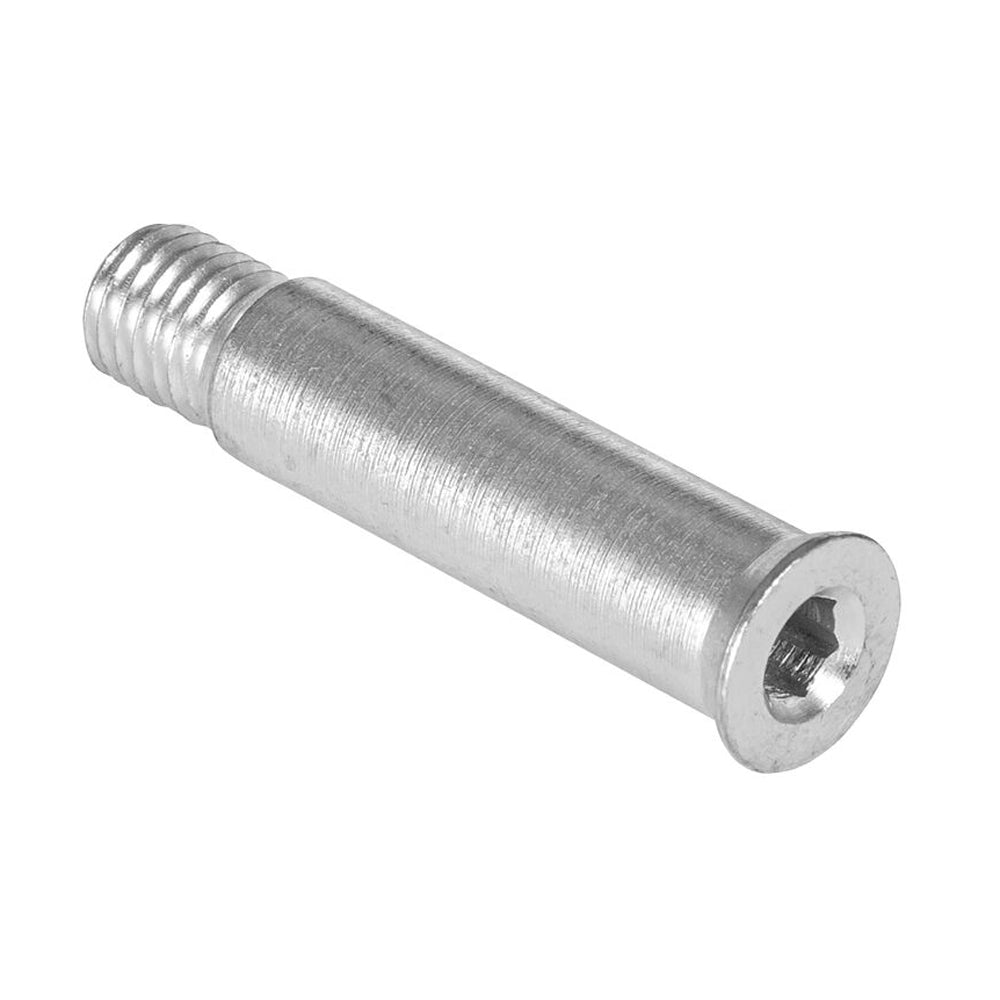 Axle Single 8mm Steel Allen/Hex M7 L37mm pcs