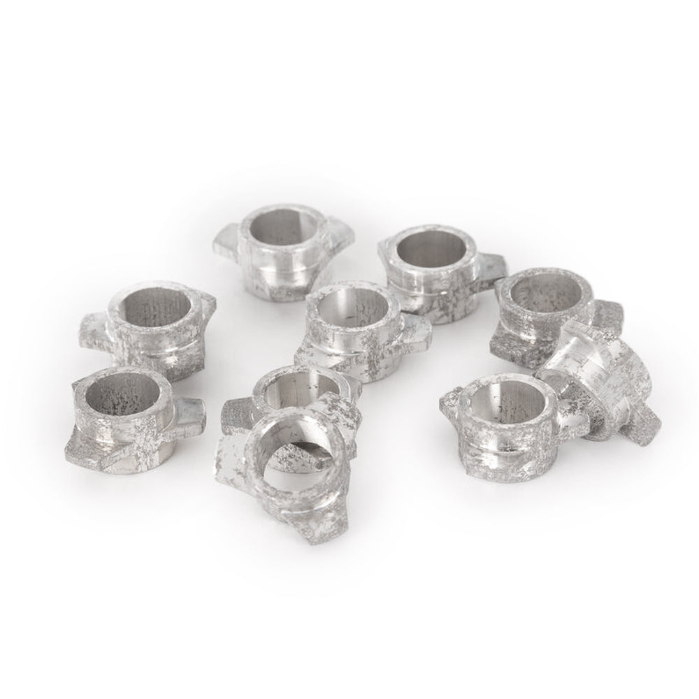 Bearing Spacers Decode MG 7,25mm silver 10-pack