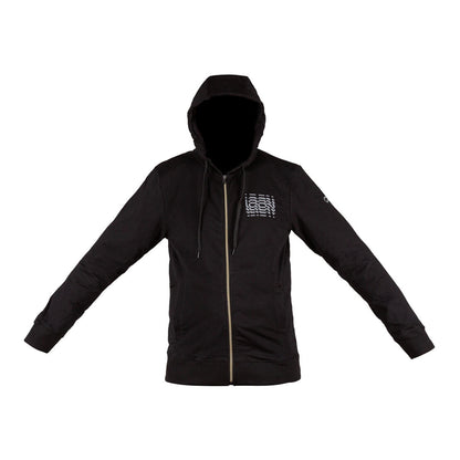 Explore Q Zip-up Hoodie Black