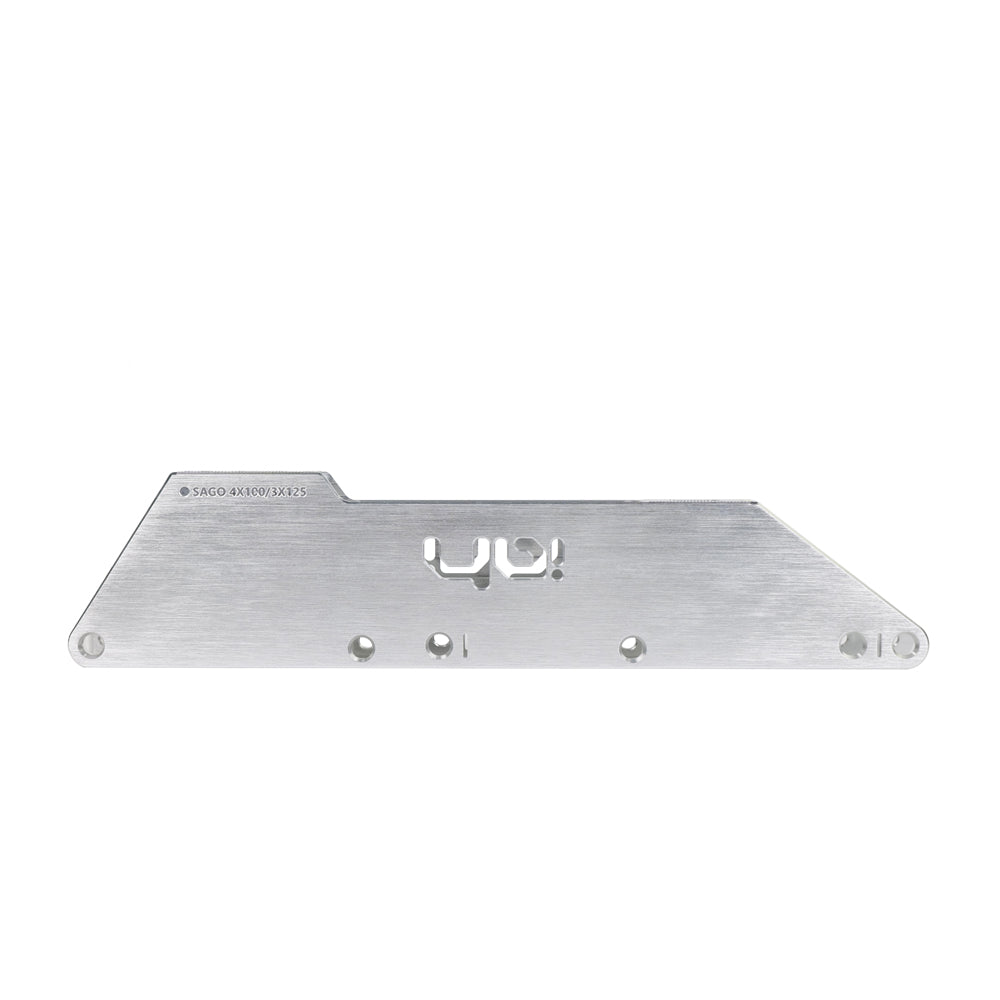 165mm Sago 100 plus 4x100mm 3x125mm 303mm silver