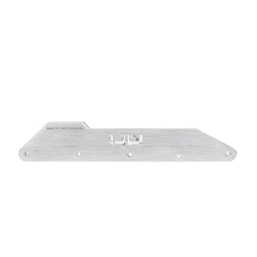 165mm Sago 5S 5x80/72mm 316mm silver