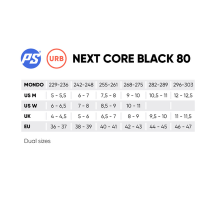 Next core black 80 2020