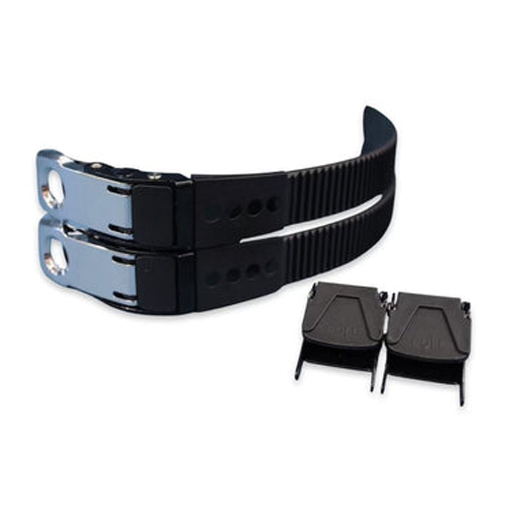 Top Buckle SBM3 909 Silver Buckle 21cm black pair