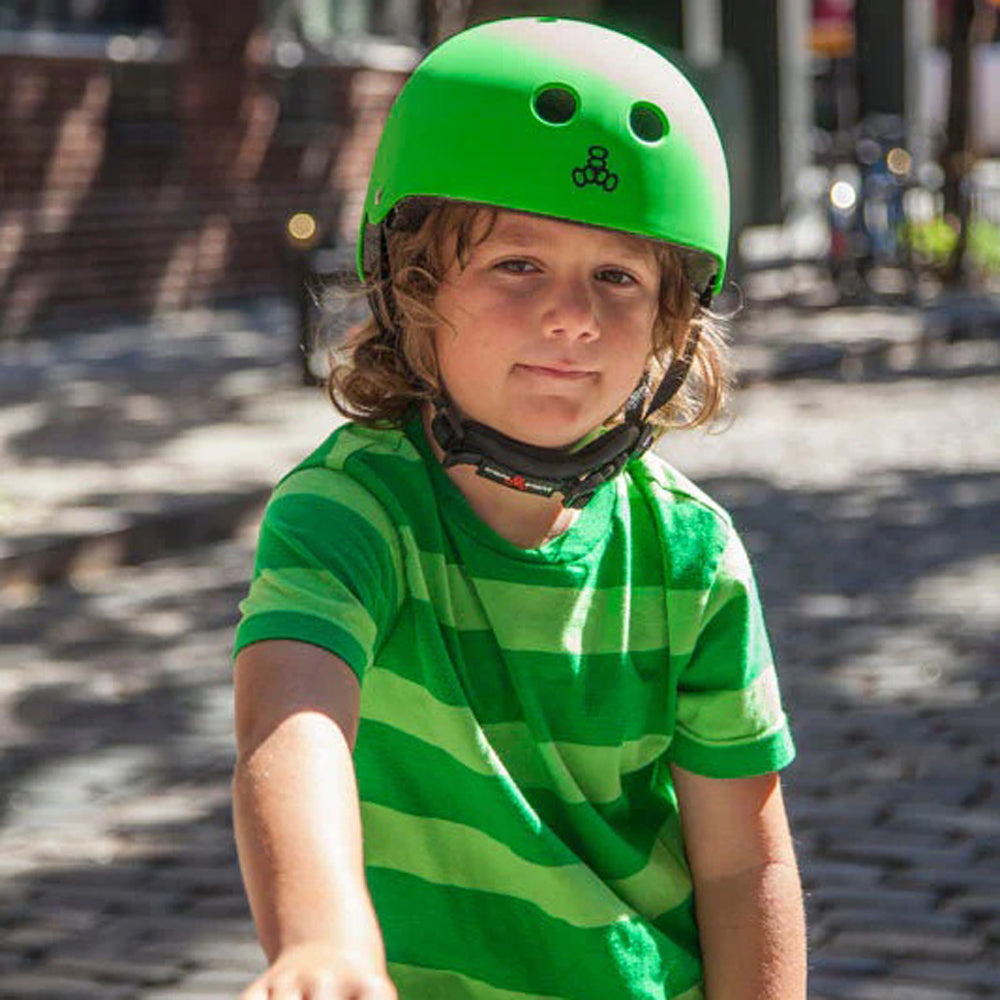 LIL 8 Dual Certified EPS helmet Green