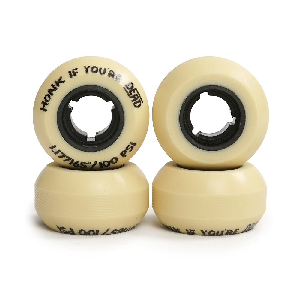 Tyred grindwheels 45mm/100A 4-pack