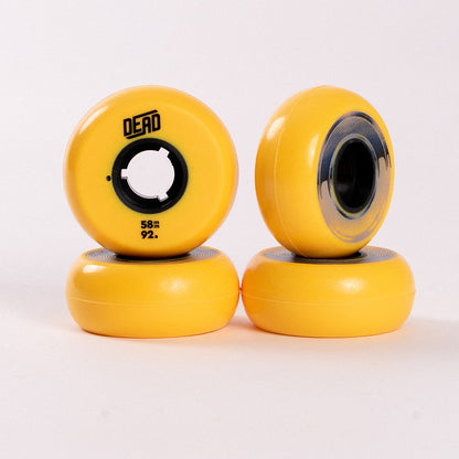 Team 58mm/92A Yellow 4-pack