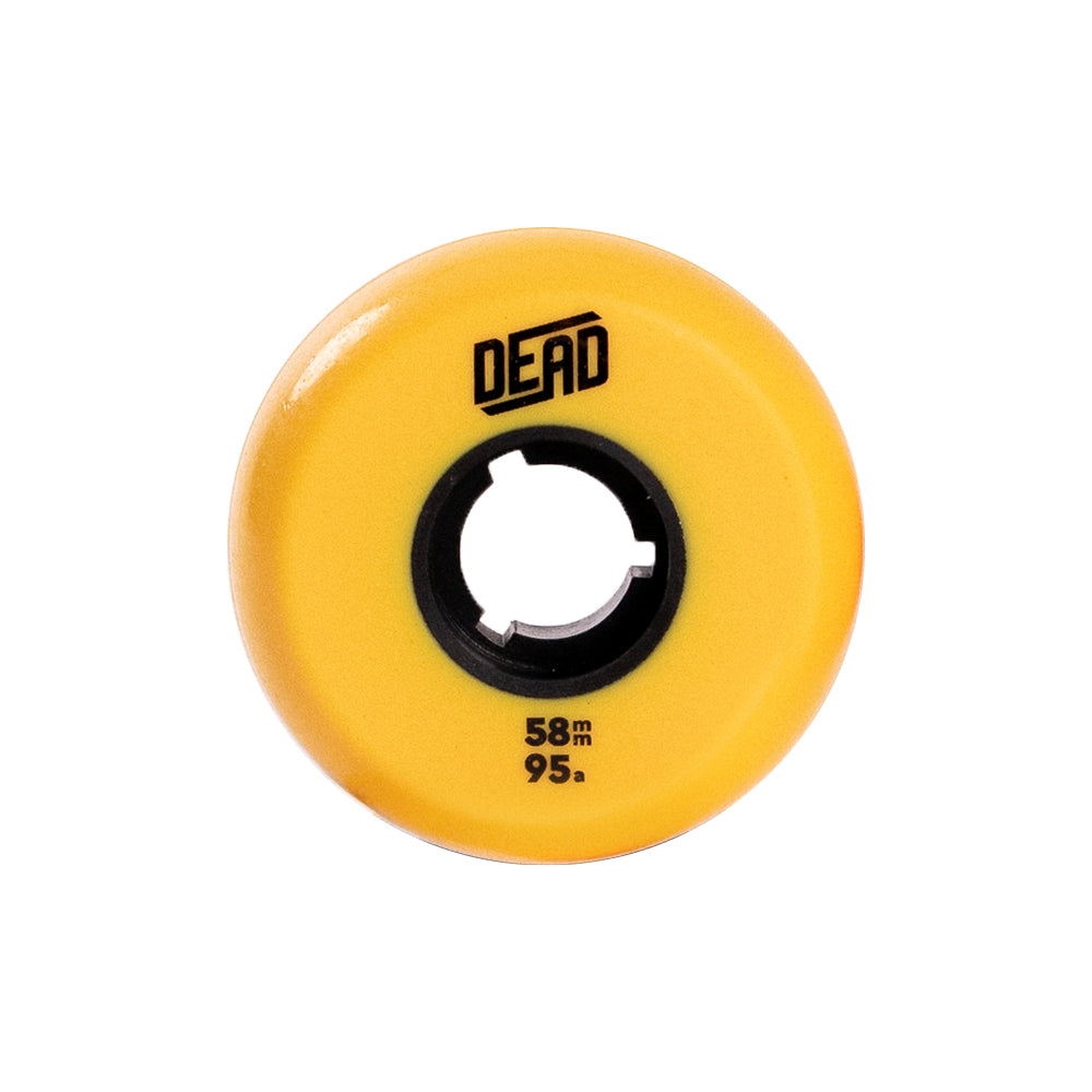 Team 58mm/95A Yellow 4-pack