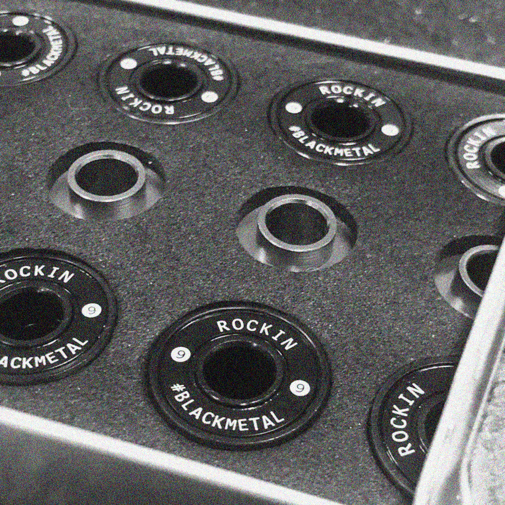 Black Metal Abec 9 12-pack