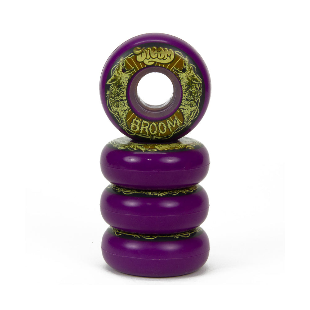 Andrew Broom 60mm/90A Purple 4-pack