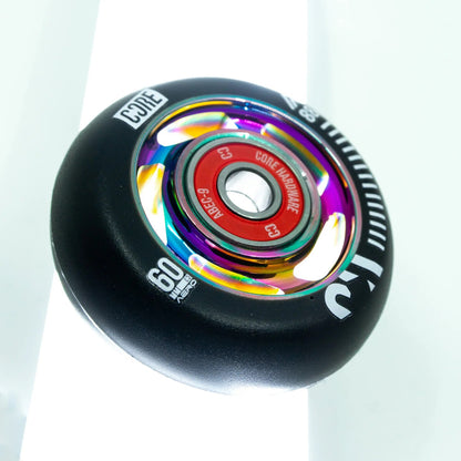 AERO Alumium 60mm/88A Black pcs + bearings