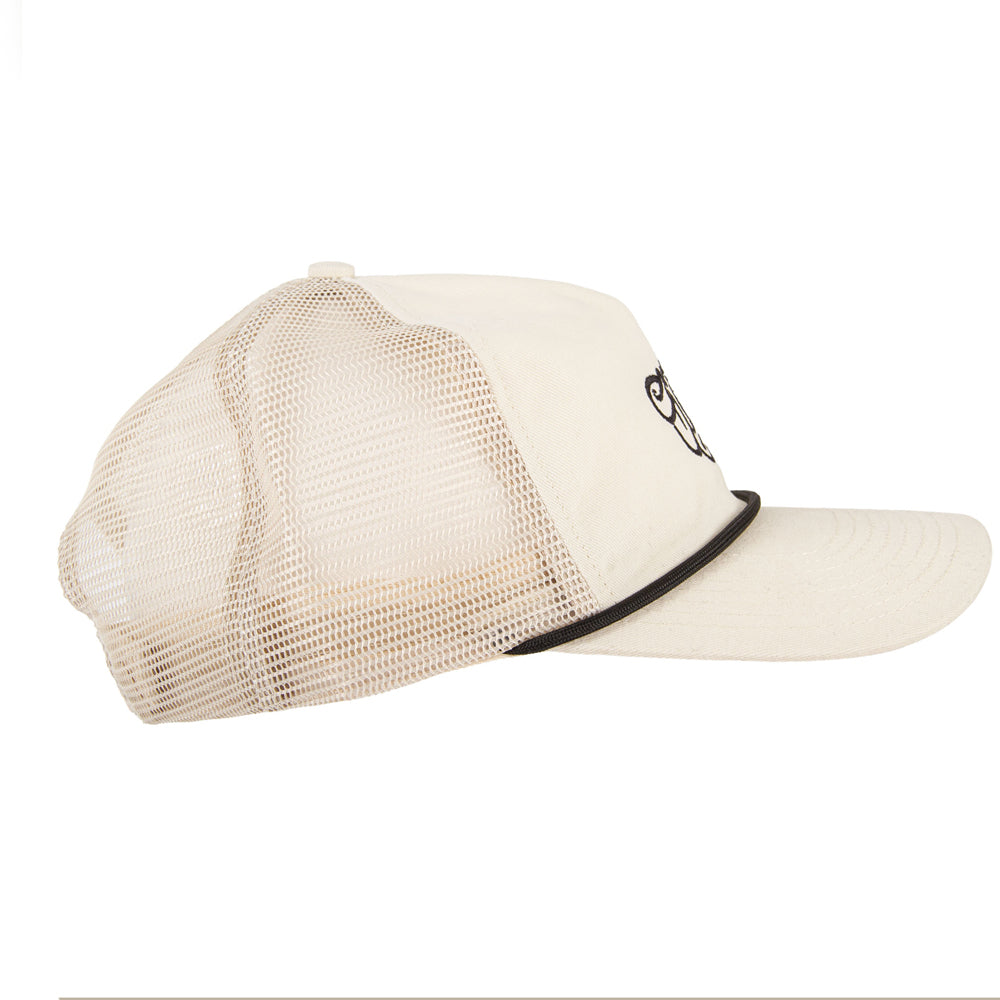 Dream Rope Trucker Hat Eggshell