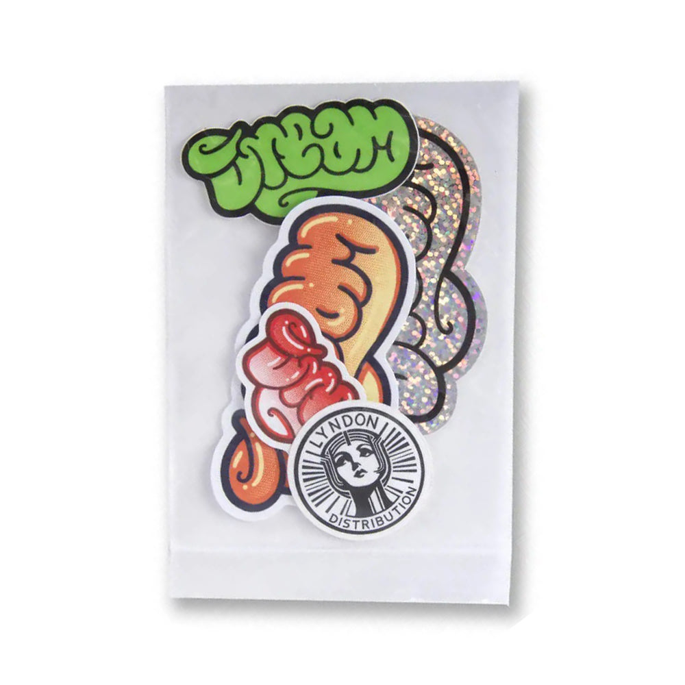 Logo Sticker Orange 6x3cm