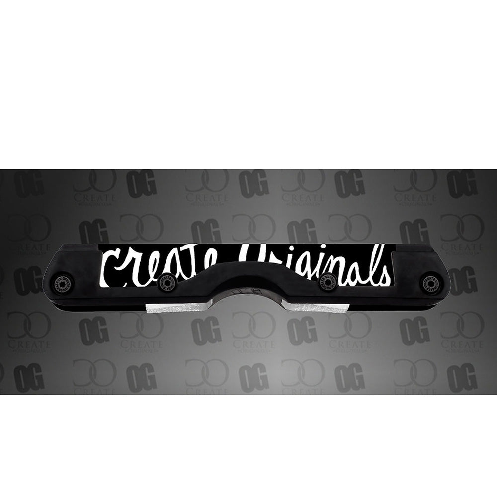 Script black/white insert