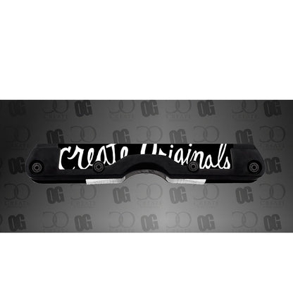 Script black/white insert