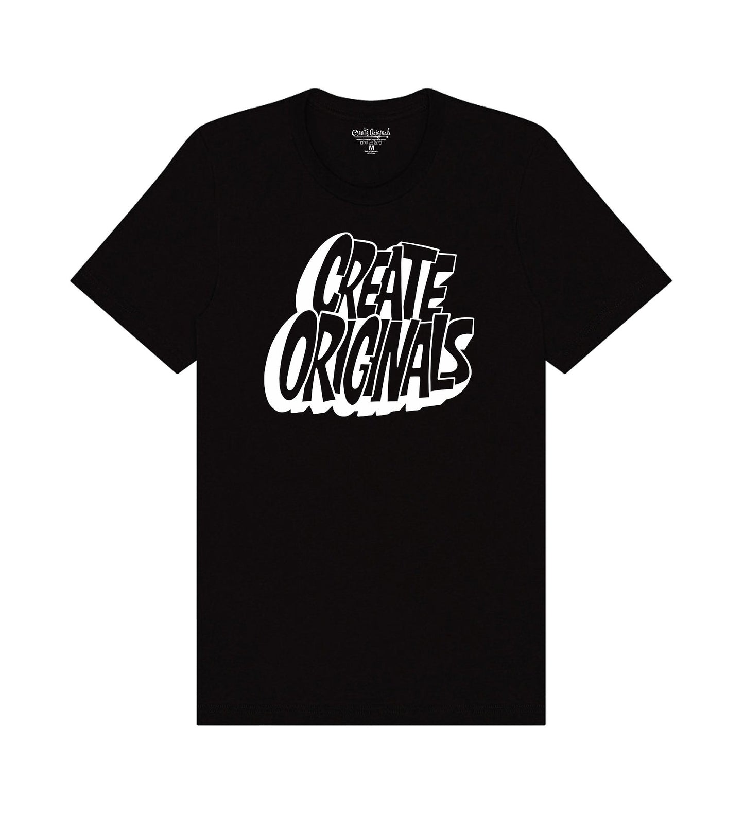 3D T-Shirt Black