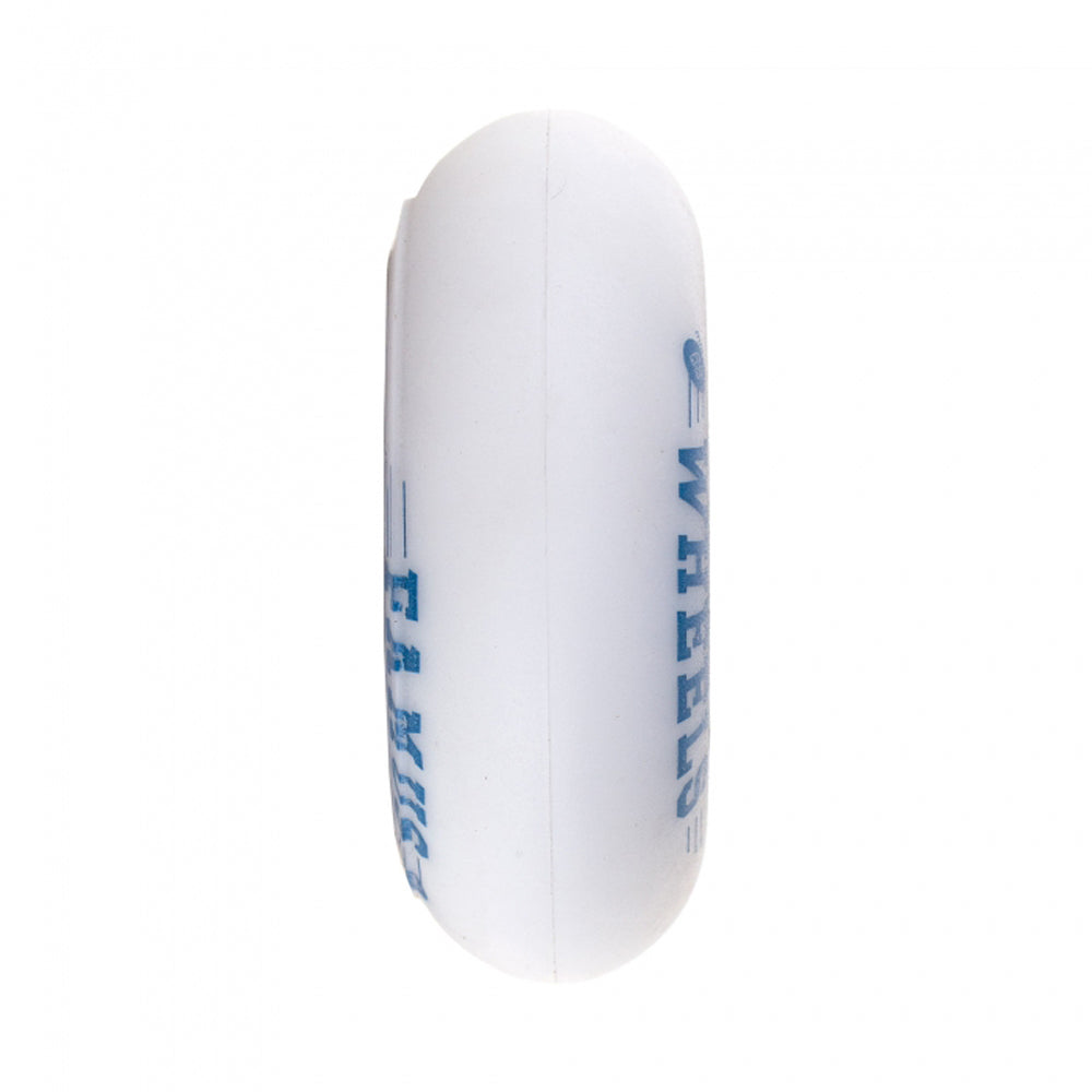 Metal Core 68mm white/blue + Bearings 4-pack