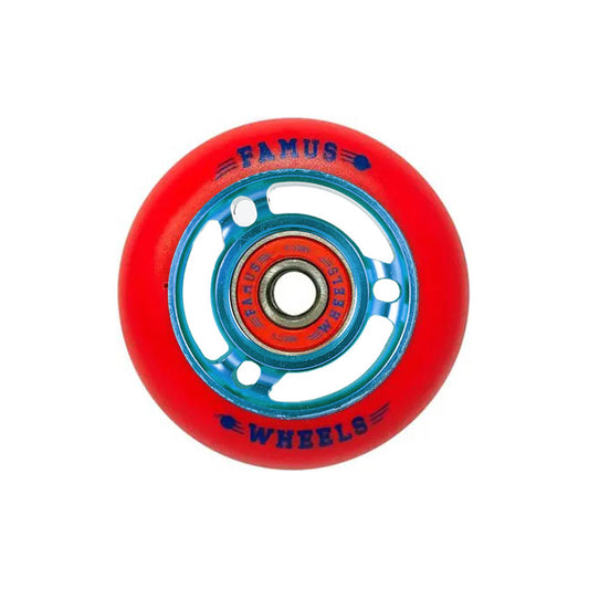 Metal Core red/blue 64mm 4-pack + bearings