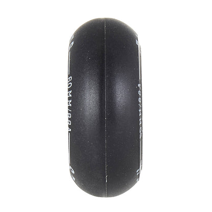 Metal Core 60mm/92A 4-pack + bearings black