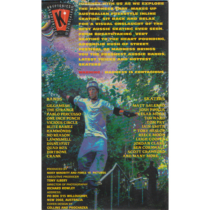 Festival of Madness VHS