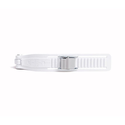 Memory buckle strap 16cm pair white