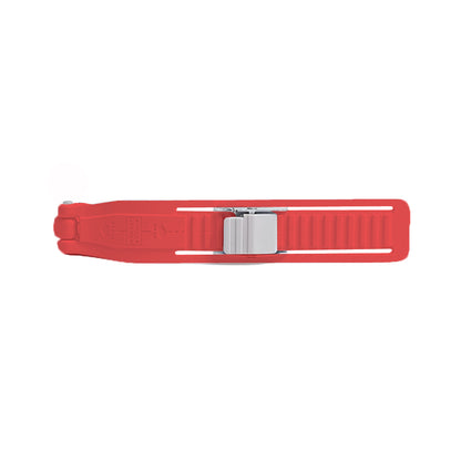Memory buckle strap 18cm pair red