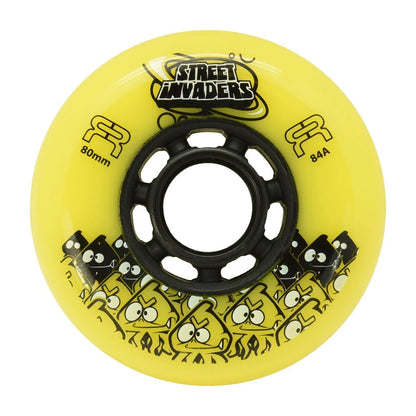 Street Invaders 80mm/84A Yellow 4-pack