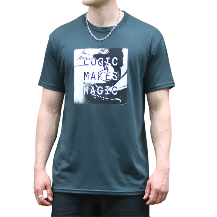 Wizard Skating T-shirt Logic Makes Magic