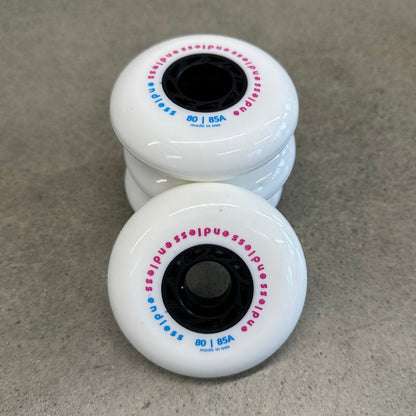80mm/85A white  4-pack