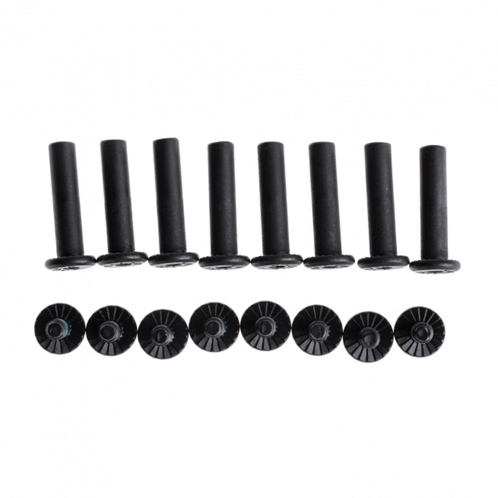 Axle Double 8mm Allen/Hex M6 L34mm 8-pack