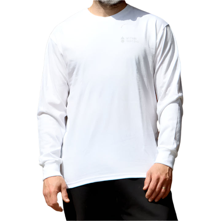 Wizard Skating Longsleeve White