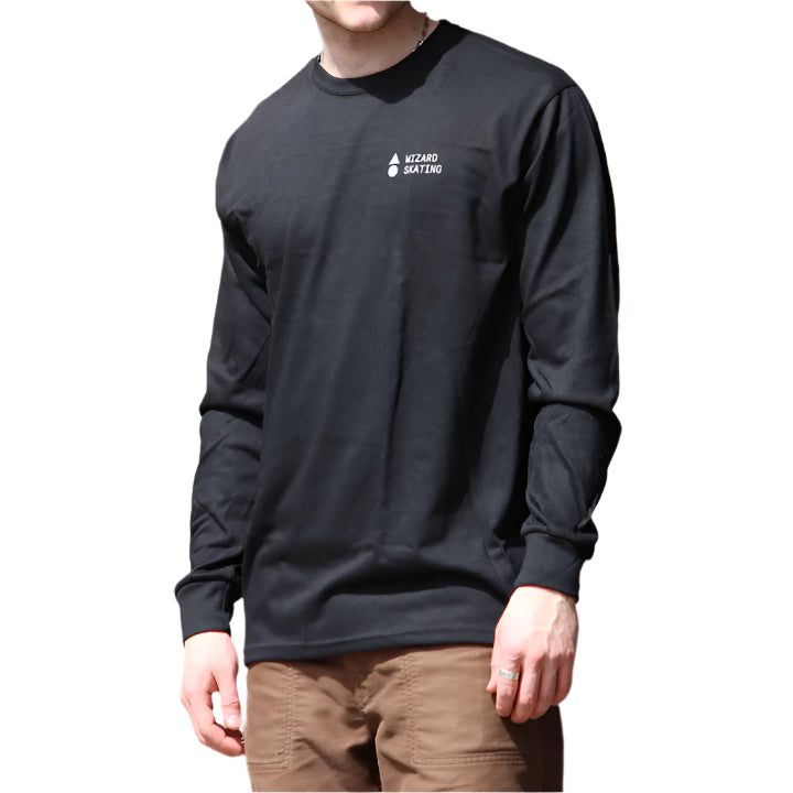 Wizard Skating Longsleeve Black
