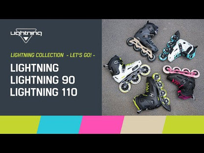 Lightning black/lime
