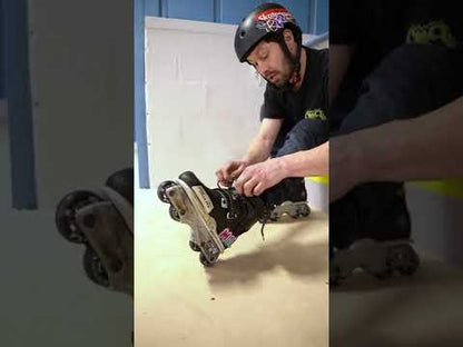 AERO Alumium 60mm/88A Black pcs + bearings