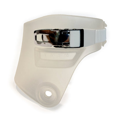 Danny Beer Cuff 909 Silver Buckle Transparant Set